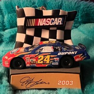 NASCAR Jeff Gordon number 24 Christmas ornament, 2003.